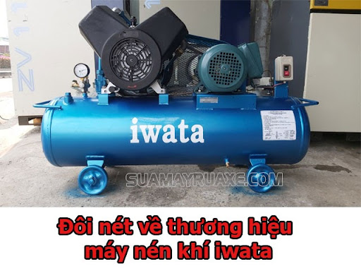 máy nén khí iwata cũ
