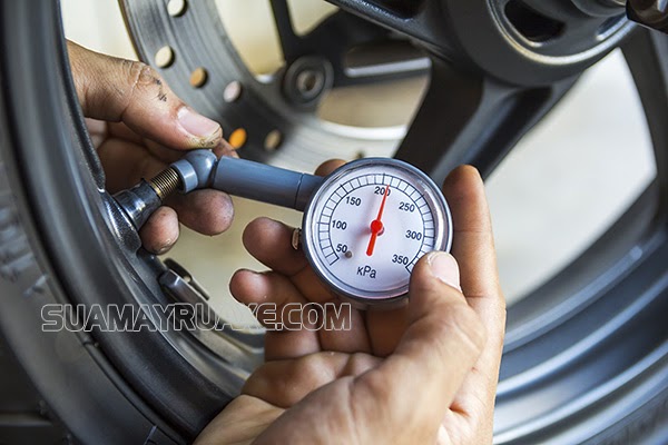Những điều cần biết về áp suất lốp xe máy